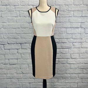 Ann Taylor LOFT Color-Block Sheath Dress
